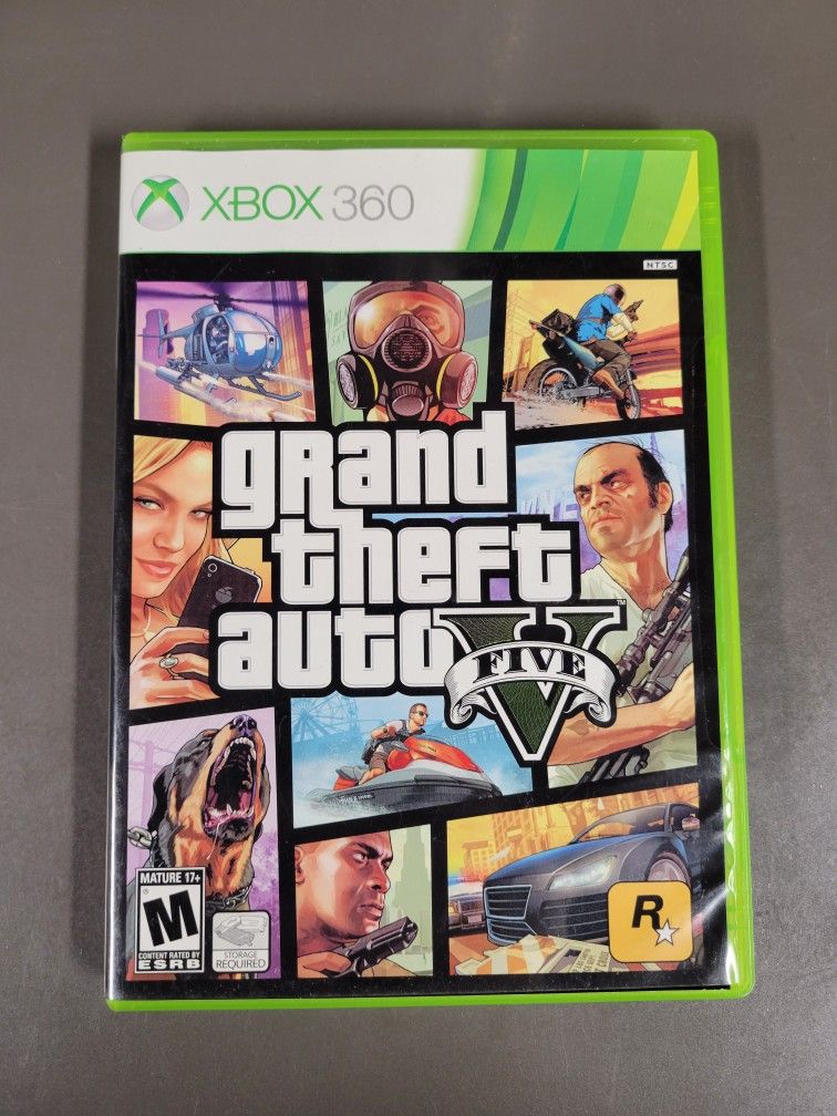 Grand Theft Auto V For Xbox 360