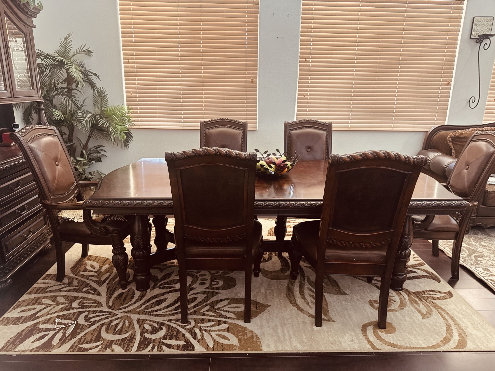 Large Wood Dining Table