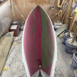 6’2 Handmade Surfboard For Sale