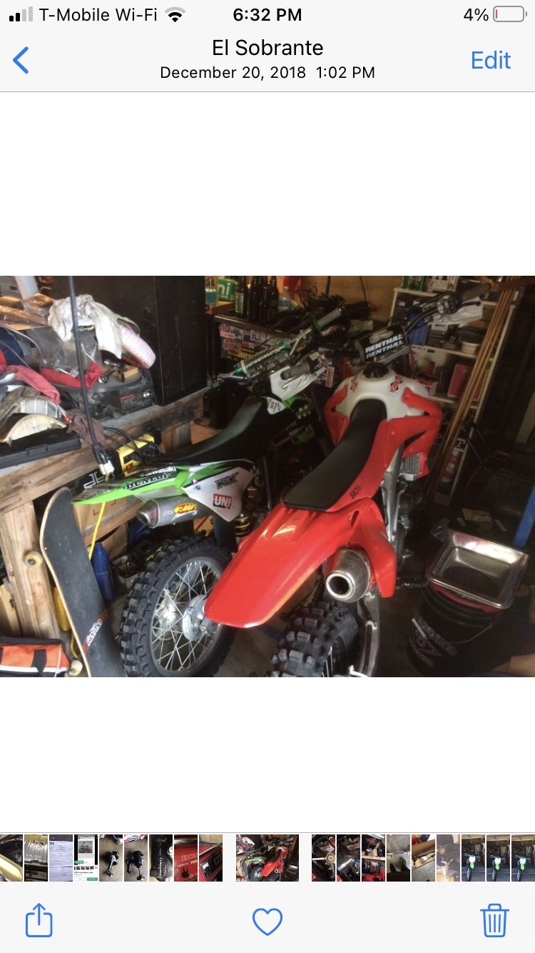 2008 CRF450r