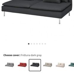 IKEA SODERHAMN Sofa Couch Dark Gray