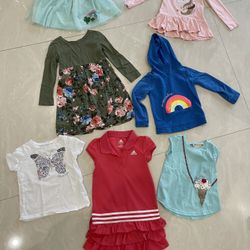 Girl Clothing 7 Pieces Size 5-6 Years Ropa De Niña 7 