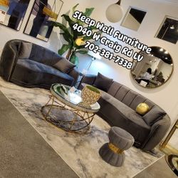 🙋‍♀️ 2pc Sofa Loveseat 👉 Furniture Sectional, Queen Bedroom Avail 