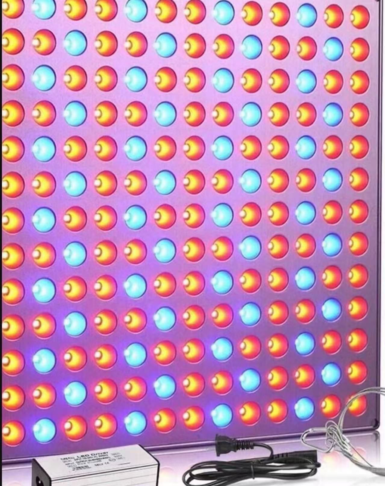 LED Grow Light, Roleadro 45 W Grow Light for Indoor Plants Full Spectrum Plant Light for Seedling, Hydroponic, Greenhouse, Succulents, Flower