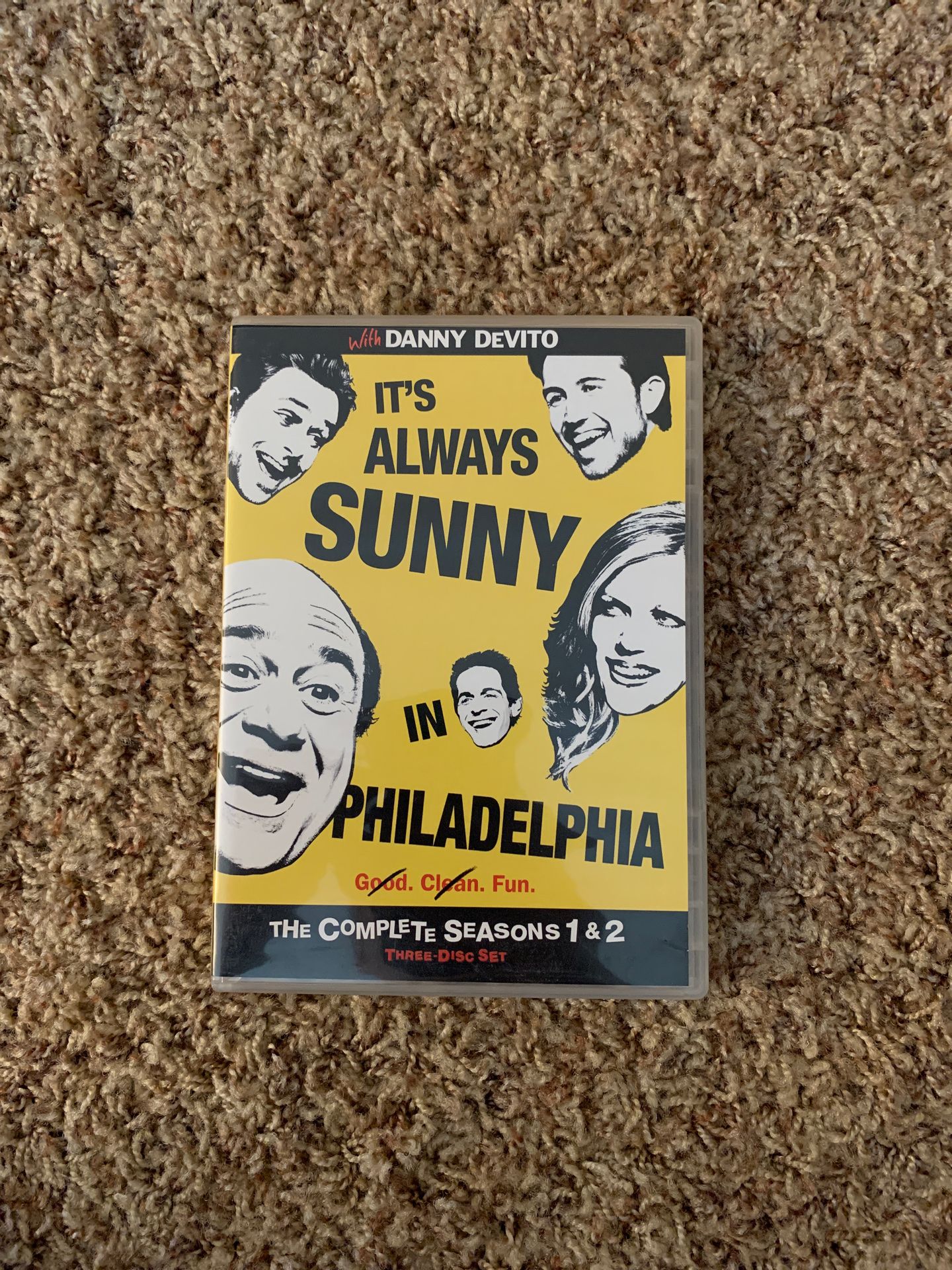 It’s always sunny in Philadelphia DVD - season 1 & 2