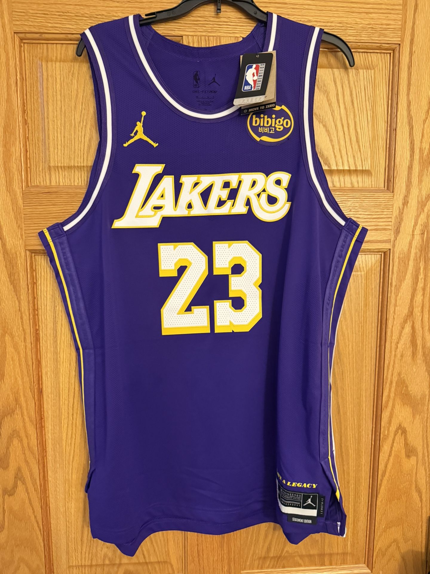 LeBron James Statement 2026 Jordan Lakers Jersey