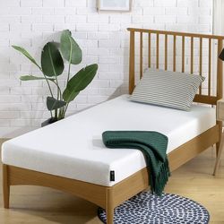 Twin memory foam mattress plush