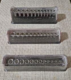 SNAP-ON 1/4 dr. Metric socket sets