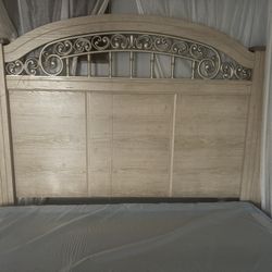 Queen size bedroom set-box spring included 