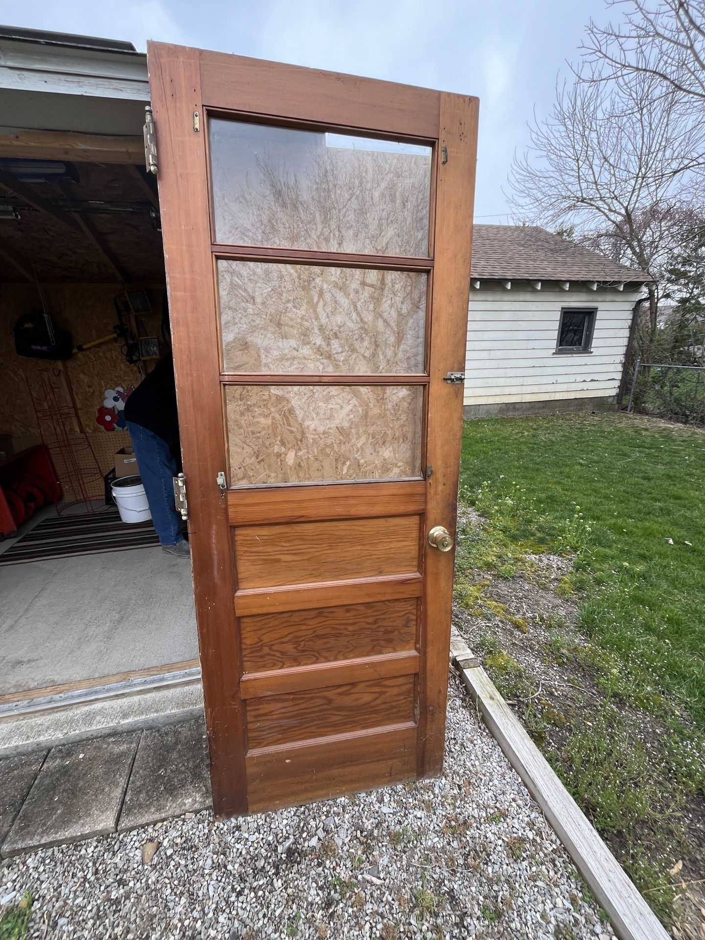 Vintage 6-panel 30” Wide Solid Wood Door