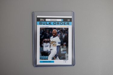 Topps Mookie Betts Los Angeles Dodgers Baseball Card