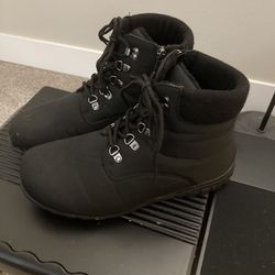 Propel Black Boots - Extra Wide