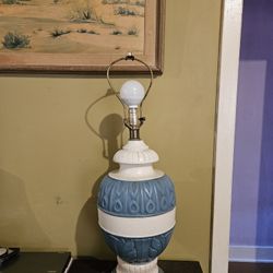 Vintage Porcelain Table Lamp