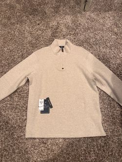 MagaAschoni Quarter-Zip Cotton Sweater
