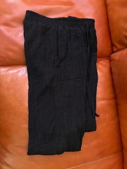 Blu Pepper ladies slacks straight leg Small Black high waist