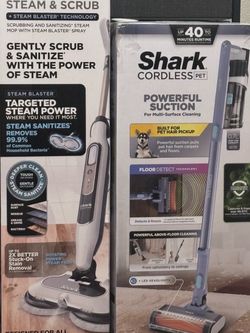 Shark Cordless Pet Vacuum and Steam Mop Bundle