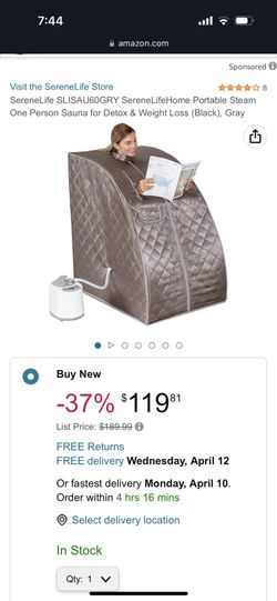 Serenelife Portable Steam Unit