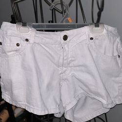White Shorts
