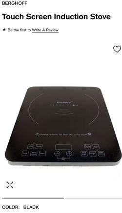 Brand New BergHOFF Touch Screen Portable Induction Cooktop 1800W - $125 - 51 & Thunderbird