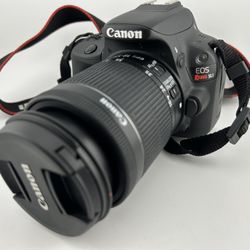 Canon EOS Rebel SL1 Digital SLR with EF-S 18-55mm 18MP