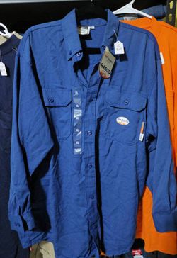 ROSCO FR BUTTON UP WORK SHIRT XL
