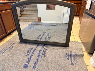 Large Decorative Framed Wall Mirror