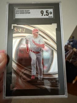 2020 Panini Select Shohei Ohtani card #112 in an SGC mint+ 9.5!