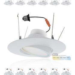 LED recessed spotlight 12 Pack 6 Inch
