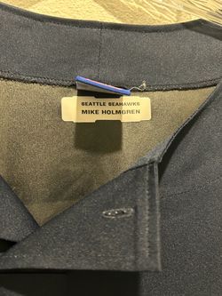 Official Seattle Seahawks warm up worn by a famous Seahawk coach