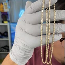 Real Gold 22inch 2.3mm Rope 