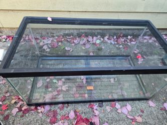 120 gallon reptile tank like new