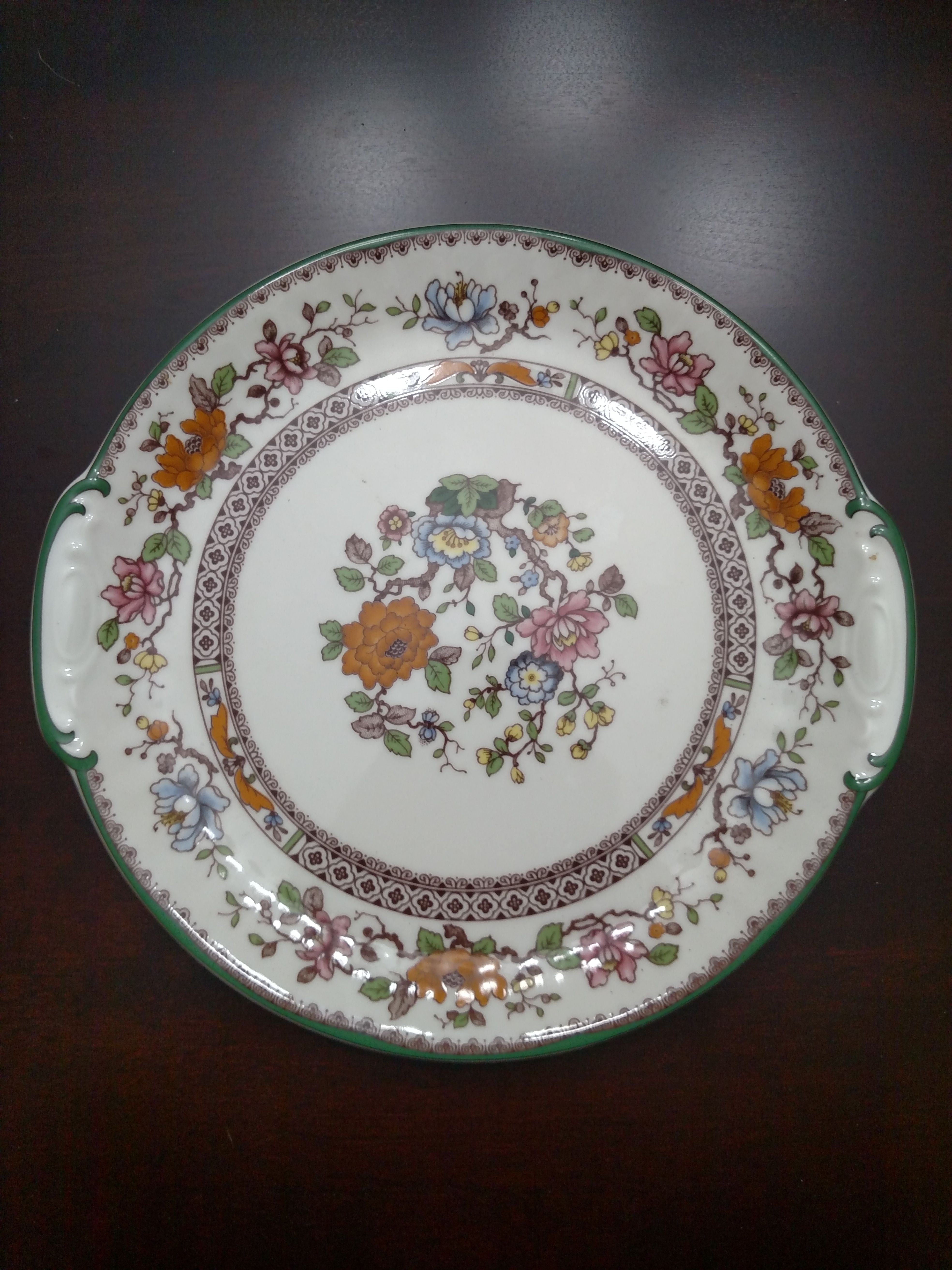 Eschenbach Ceranova Hardware hand decorated 10" plate