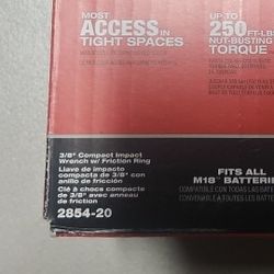M18 3/8 Compact Impact Wrench 