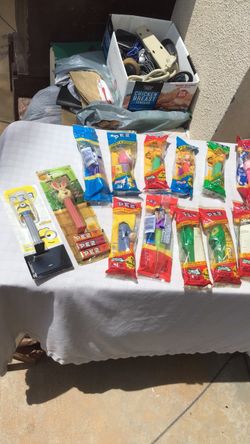 Vintage collectible pez dispensers
