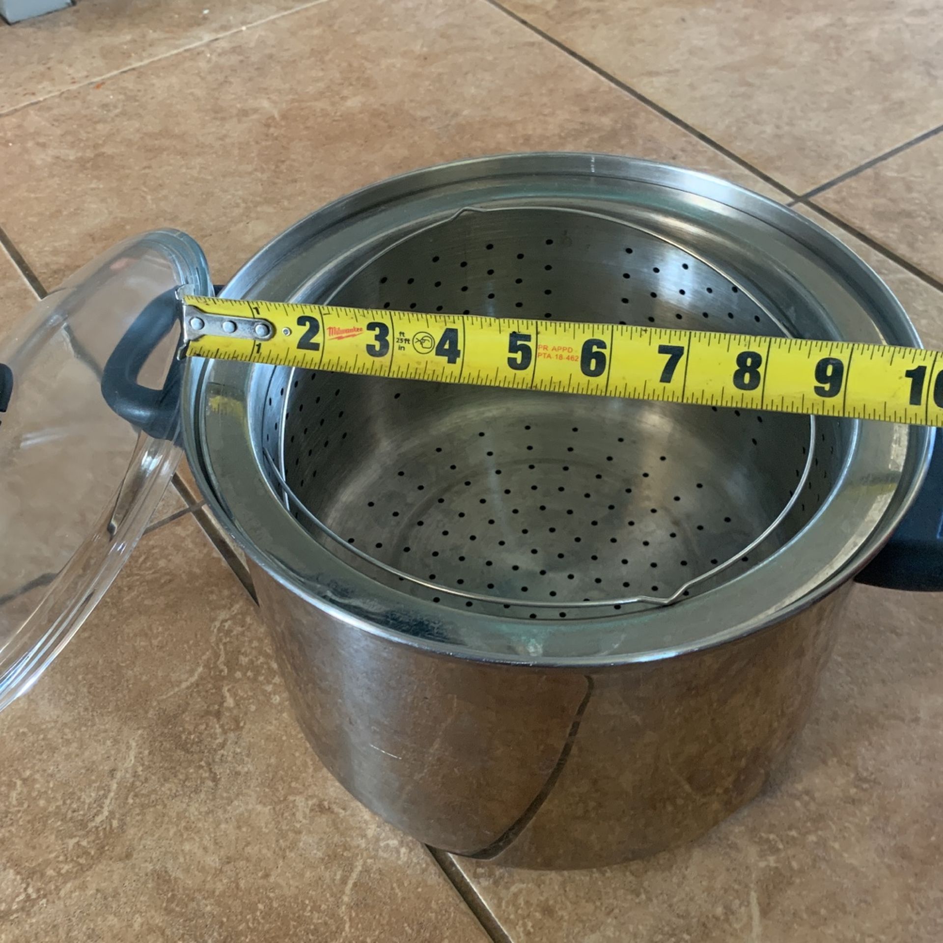 Tool Of The Trade 8 Quart Steamer Pot 10”