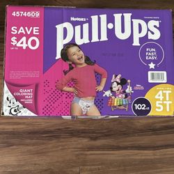 Pampers Pull Ups  4-5T