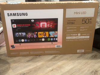 Selling my brand new samsung 50 inch mini led 2026 model tv