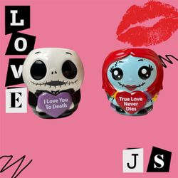Jack and Sally The Nightmare before Christmas Valentines Mugs