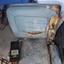63 Ss Drivers Left Side Seat Only With Tracks