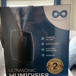 Ultrasonic Humidifier/can Use With Essential Oils