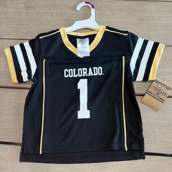 New w tags: Rivalry Threads NCAA Colorado buffalos toddler jersey