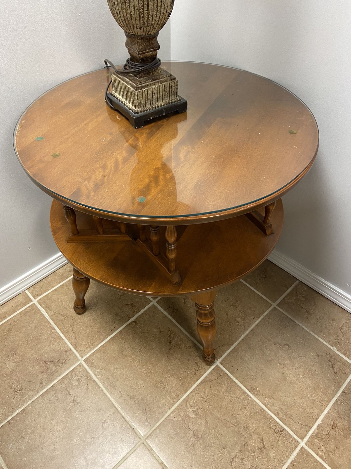 Small Table and Excirse Bike