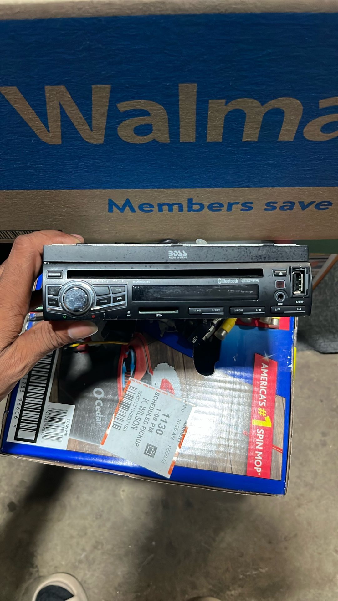 A Pop Out Radio, And Tv Player