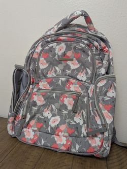 Bananafish Studio Floral Diaper Bag Backpack w/ Changing Pad