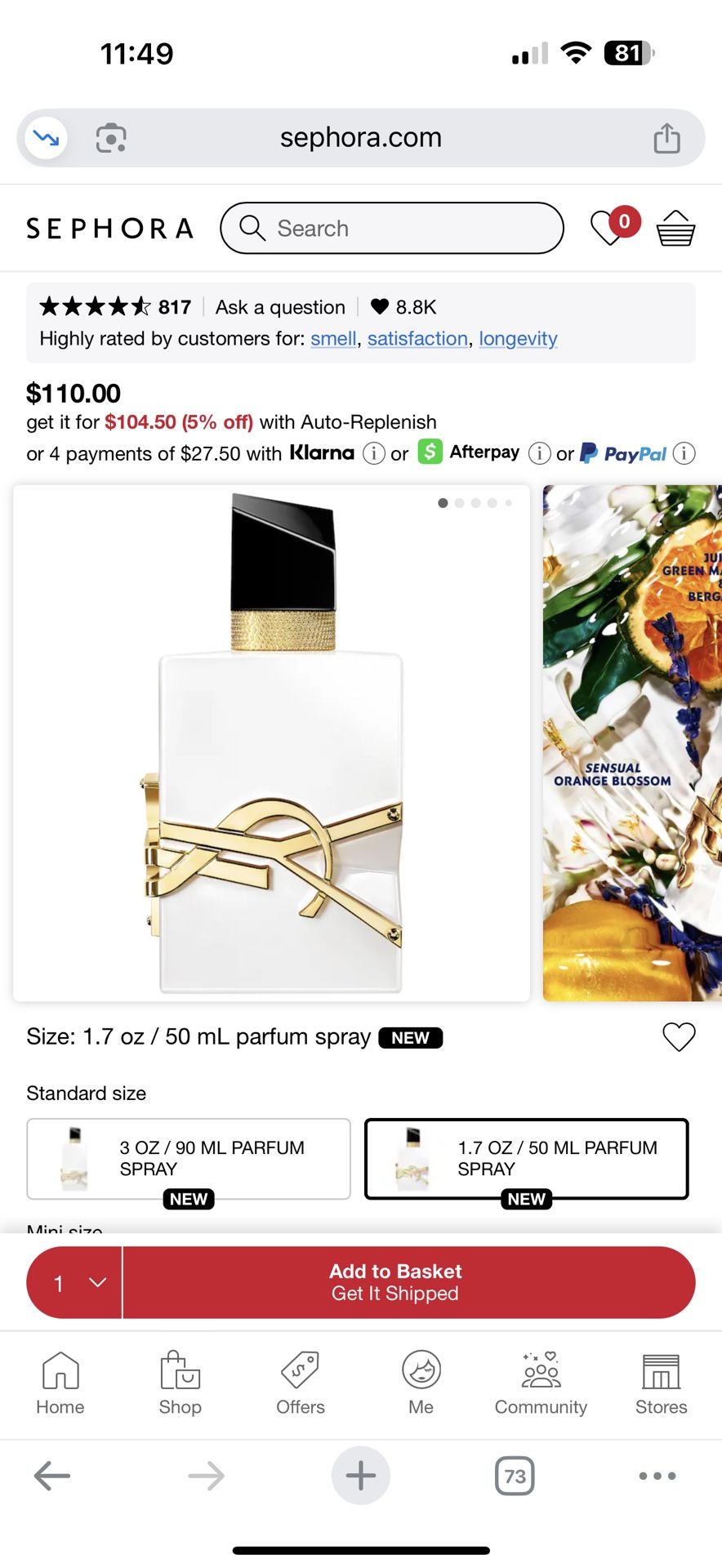 New Fragrance YSL