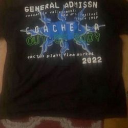 Coachella x cactus plant flea market t shirt