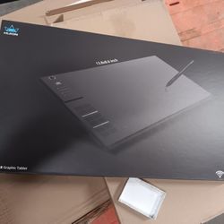 Huion Inspiroy WH1409 V2 wireless graphics tablet. 