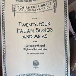Italian Piano Music Book