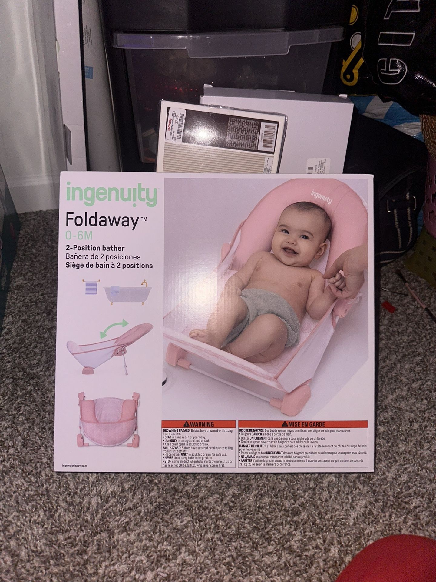 Baby Bath - Two Positioned