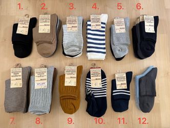 MUJI Socks Size 23-25cm (US W7-9 / M5-7.5)